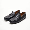 Men Moccasins U.Kosmopolis2 Black Leather Geox Men Moccasins U.Kosmopolis2 Black Leather Geox