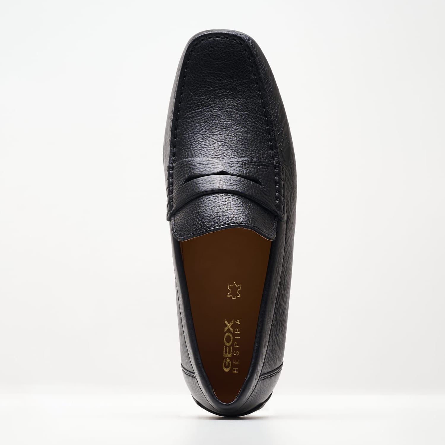 Men Moccasins U.Kosmopolis2 Black Leather Geox Men Moccasins U.Kosmopolis2 Black Leather Geox