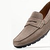 Men Moccasins U.Kosmopolis Grey Buckskin Geox Men Moccasins U.Kosmopolis Grey Buckskin Geox