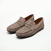 Men Moccasins U.Kosmopolis Grey Buckskin Geox Men Moccasins U.Kosmopolis Grey Buckskin Geox