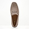 Men Moccasins U.Kosmopolis Grey Buckskin Geox Men Moccasins U.Kosmopolis Grey Buckskin Geox