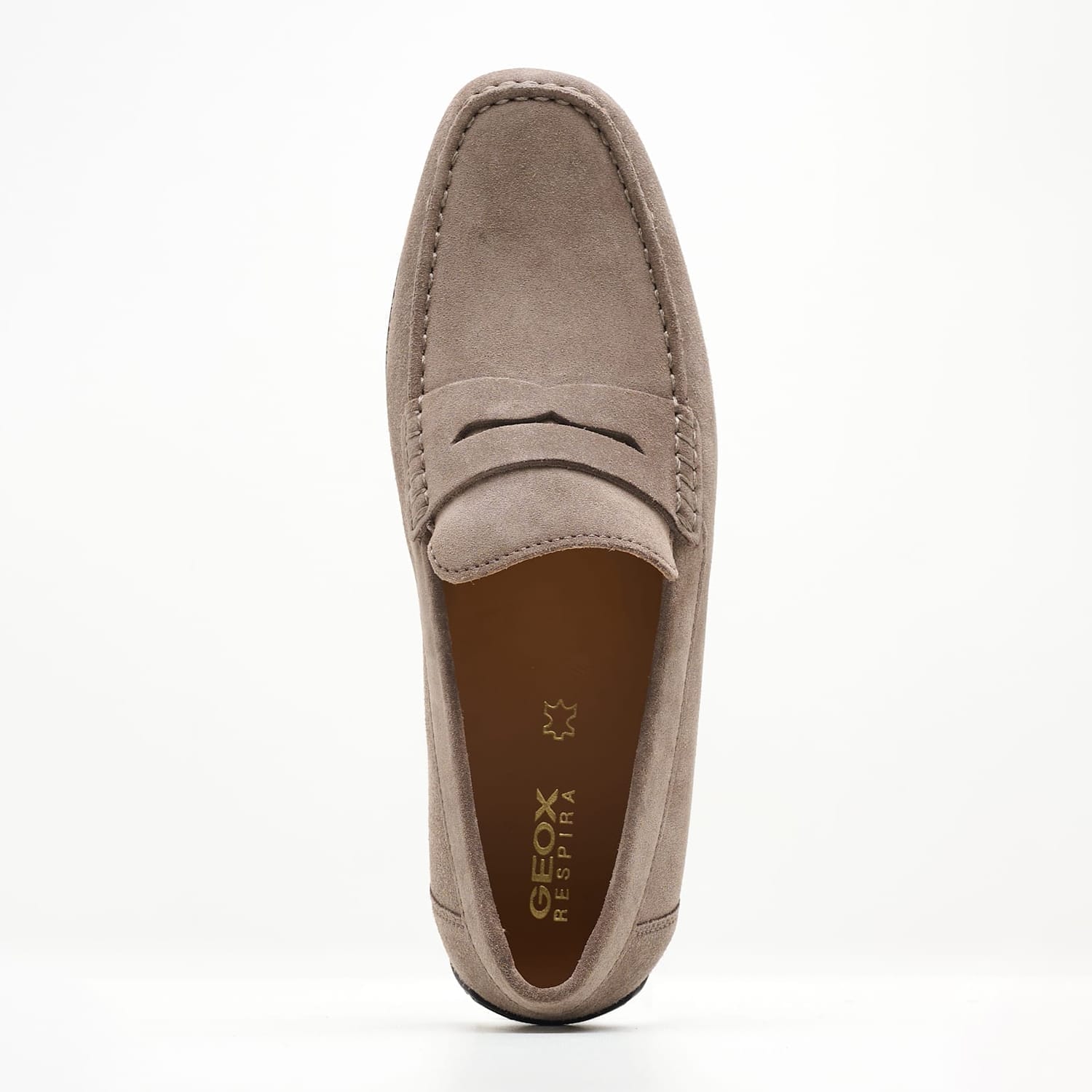 Men Moccasins U.Kosmopolis Grey Buckskin Geox Men Moccasins U.Kosmopolis Grey Buckskin Geox
