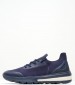 Men Casual Shoes U.Spherica.Actifa DarkBlue Fabric Geox