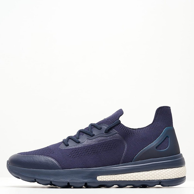 Men Casual Shoes U.Spherica.Actifa DarkBlue Fabric Geox