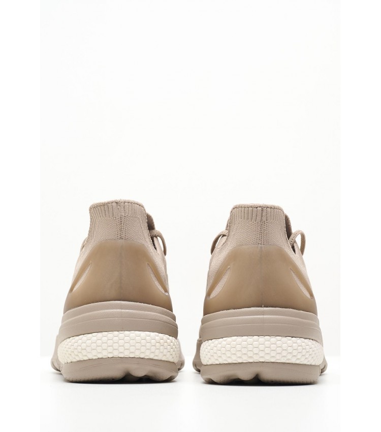 Men Casual Shoes U.Spherica.Actifa Beige Fabric Geox