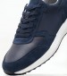 Men Casual Shoes Volpiano Blue Buckskin Geox