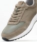 Men Casual Shoes Volpiano Olive Buckskin Geox