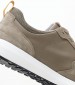 Men Casual Shoes Volpiano Olive Buckskin Geox