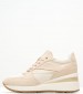 Women Casual Shoes Zosma.High Beige Buckskin Geox