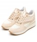 Women Casual Shoes Zosma.High Beige Buckskin Geox