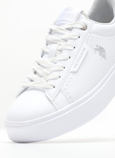 Γυναικεία Παπούτσια Casual Carte Άσπρο Δέρμα Windsor Smith