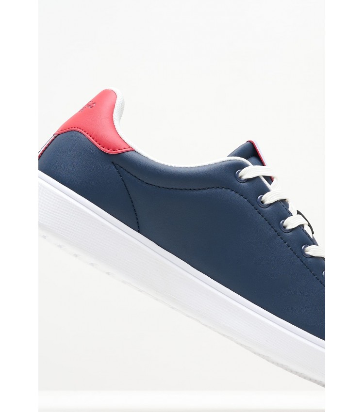 Men Casual Shoes Byron001 Blue ECOleather U.S. Polo Assn.