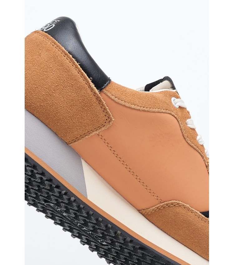 Men Casual Shoes Cleef006 Orange Buckskin U.S. Polo Assn.