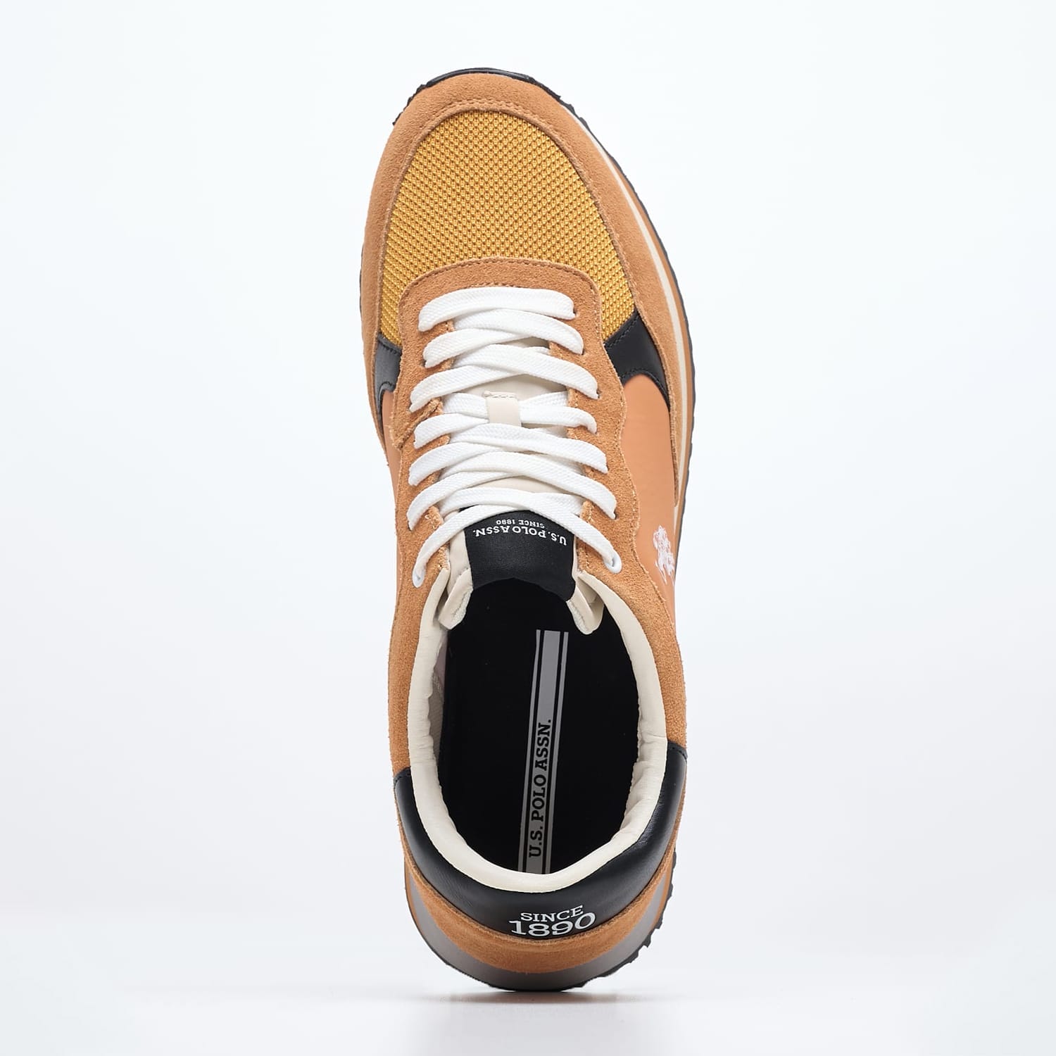 Men Casual Shoes Cleef006 Orange Buckskin U.S. Polo Assn. Men Casual Shoes Cleef006 Orange Buckskin U.S. Polo Assn.