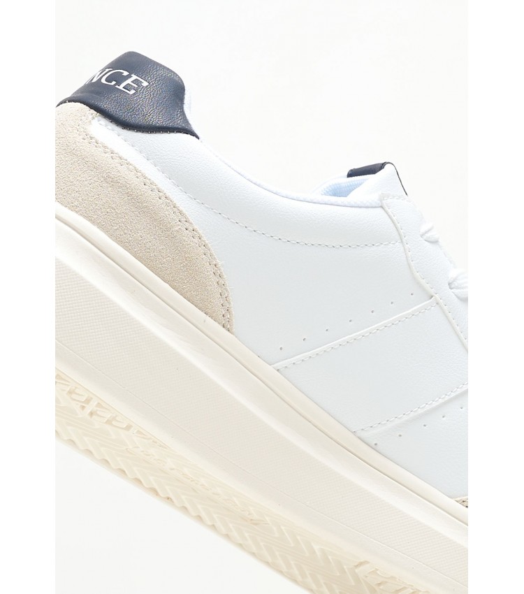 Ανδρικά Παπούτσια Casual Cody003.B Άσπρο ECOleather U.S. Polo Assn.