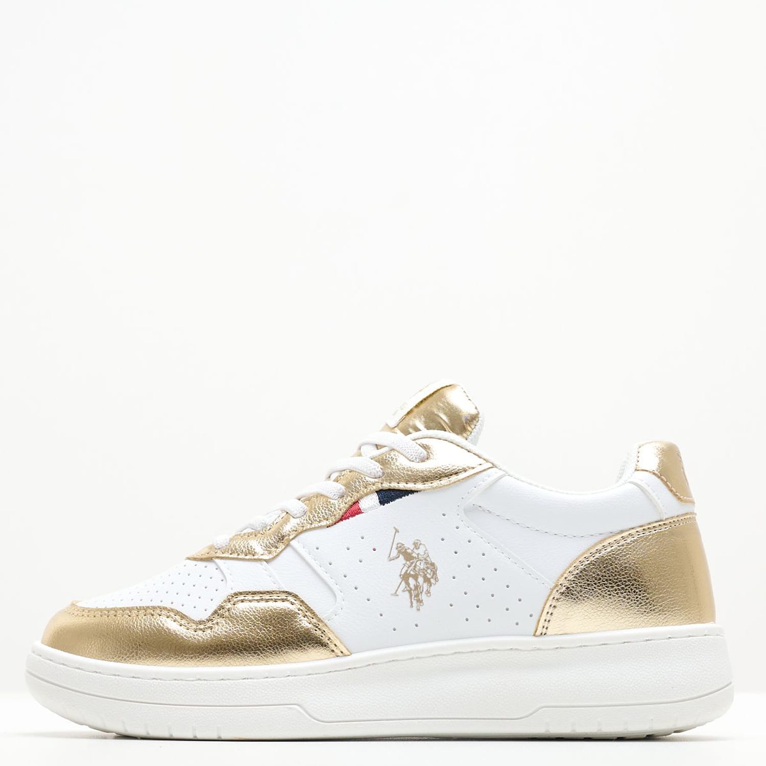 Παιδικά Παπούτσια Casual Denny004A Άσπρο ECOleather U.S. Polo Assn.