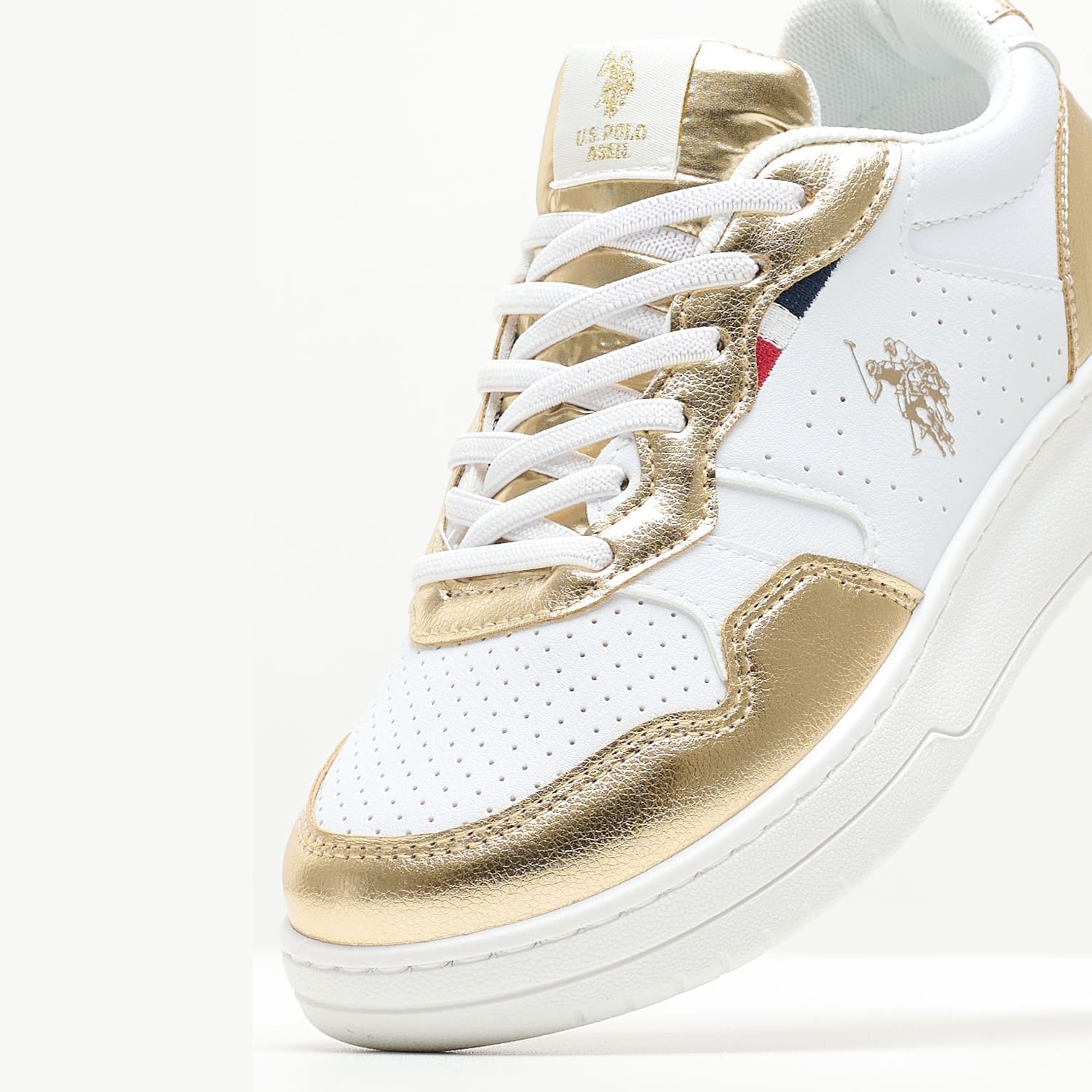 Παιδικά Παπούτσια Casual Denny004A Άσπρο ECOleather U.S. Polo Assn.