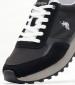 Ανδρικά Παπούτσια Casual Jasper001 Μαύρο ECOleather U.S. Polo Assn.