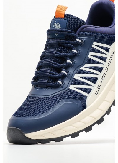 Men Casual Shoes Seth008 Blue U.S. Polo Assn.