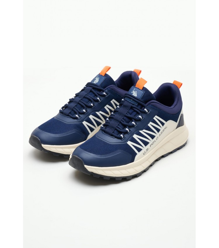 Men Casual Shoes Seth008 Blue U.S. Polo Assn.