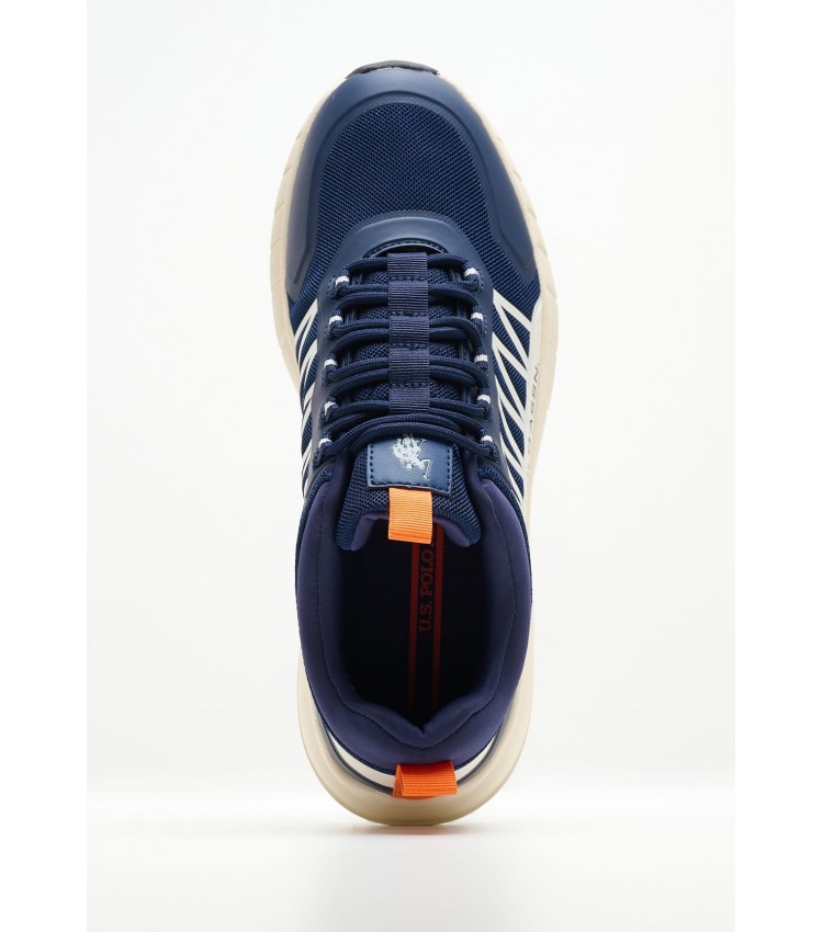 Men Casual Shoes Seth008 Blue U.S. Polo Assn.