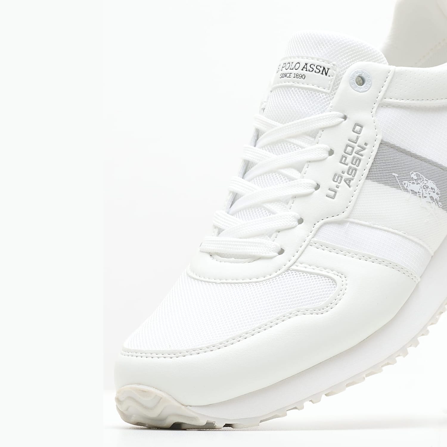 Ανδρικά Παπούτσια Casual Xirio008 Άσπρο Ύφασμα U.S. Polo Assn.