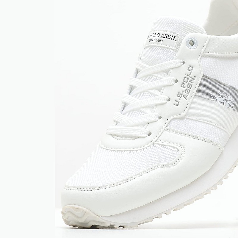 Ανδρικά Παπούτσια Casual Xirio008 Άσπρο Ύφασμα U.S. Polo Assn.