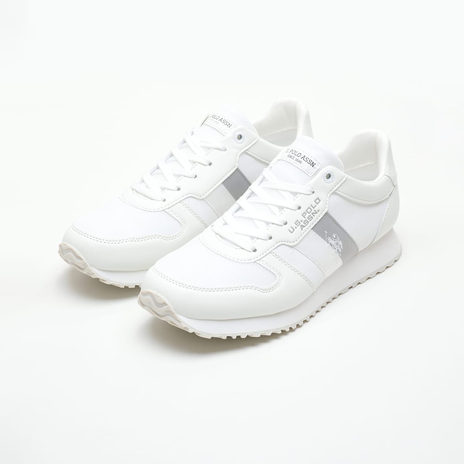 Ανδρικά Παπούτσια Casual Xirio008 Άσπρο Ύφασμα U.S. Polo Assn. Ανδρικά Παπούτσια Casual Xirio008 Άσπρο Ύφασμα U.S. Polo Assn.