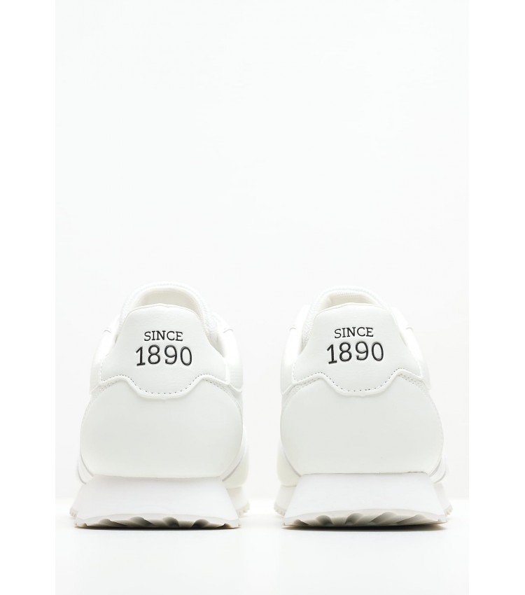 Ανδρικά Παπούτσια Casual Xirio008 Άσπρο Ύφασμα U.S. Polo Assn.
