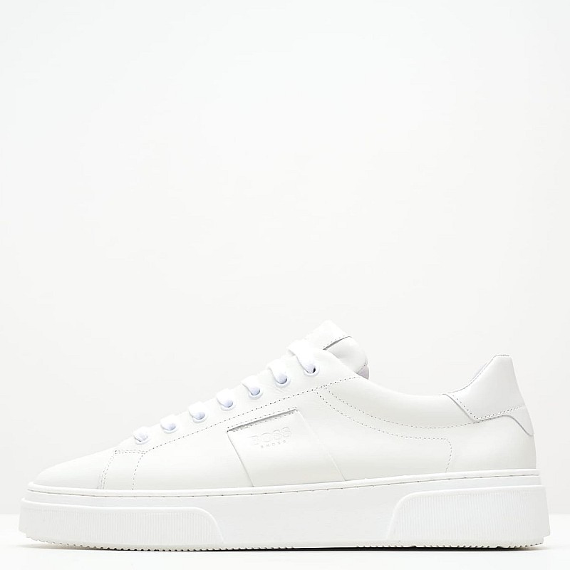 Ανδρικά Παπούτσια Casual Z521 Άσπρο Δέρμα Boss shoes