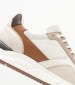 Men Casual Shoes Z640 Beige Leather Boss shoes