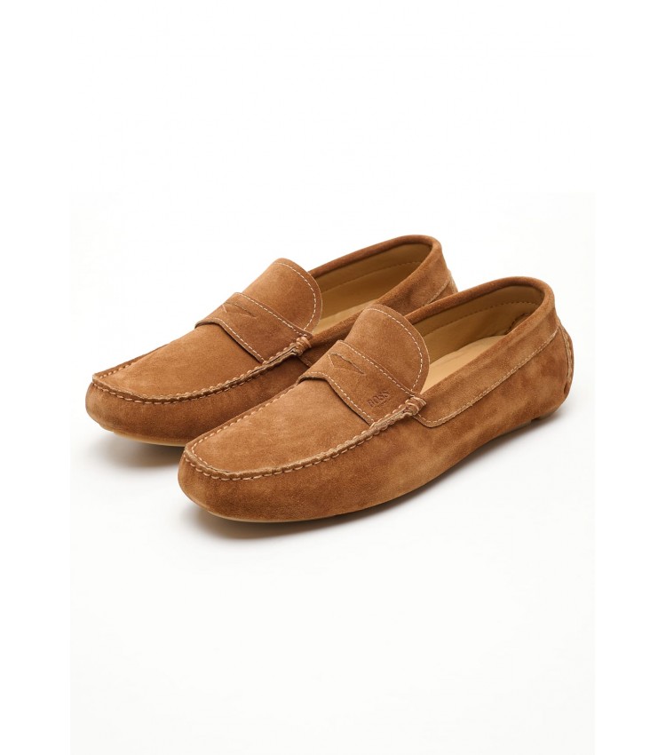 Men Moccasins Z6890.Suede Tabba Buckskin Boss shoes