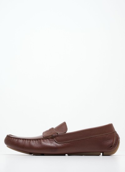 Men Moccasins S6890 Olive Buckskin Boss shoes