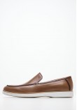 Ανδρικά Μοκασίνια Z6898 Ταμπά Δέρμα Boss shoes