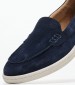 Men Moccasins Z7461 Blue Buckskin Boss shoes