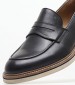 Men Moccasins Z7479 Black Leather Boss shoes