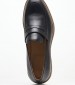 Ανδρικά Μοκασίνια Z7479 Μαύρο Δέρμα Boss shoes