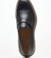 Men Moccasins Z7479 Black Leather Boss shoes