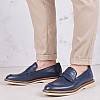 Ανδρικά Μοκασίνια Z7479 Μπλε Δέρμα Boss shoes Ανδρικά Μοκασίνια Z7479 Μπλε Δέρμα Boss shoes