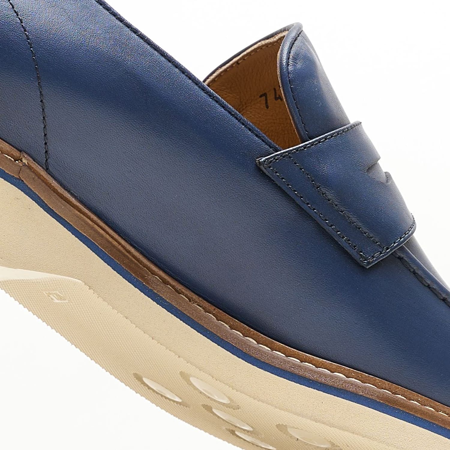 Ανδρικά Μοκασίνια Z7479 Μπλε Δέρμα Boss shoes Ανδρικά Μοκασίνια Z7479 Μπλε Δέρμα Boss shoes