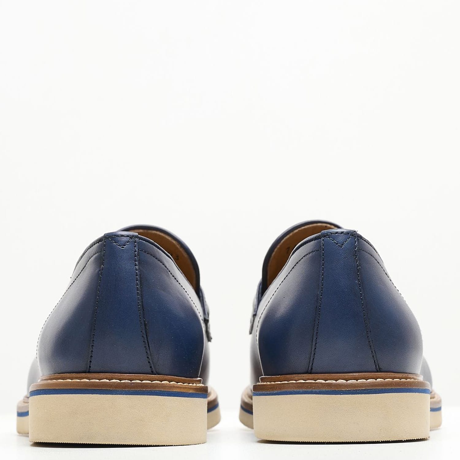 Ανδρικά Μοκασίνια Z7479 Μπλε Δέρμα Boss shoes Ανδρικά Μοκασίνια Z7479 Μπλε Δέρμα Boss shoes