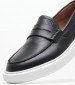 Men Moccasins Z7507 Black Leather Boss shoes