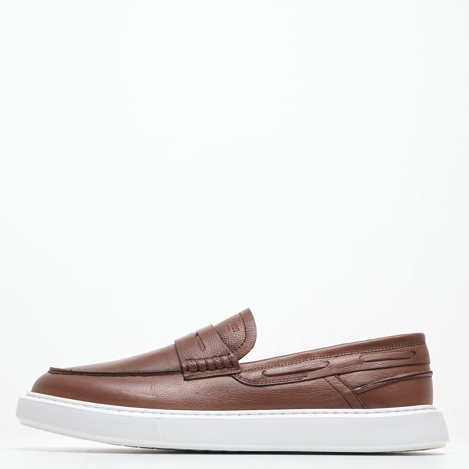 Ανδρικά Μοκασίνια Z7507 Ταμπά Δέρμα Boss shoes