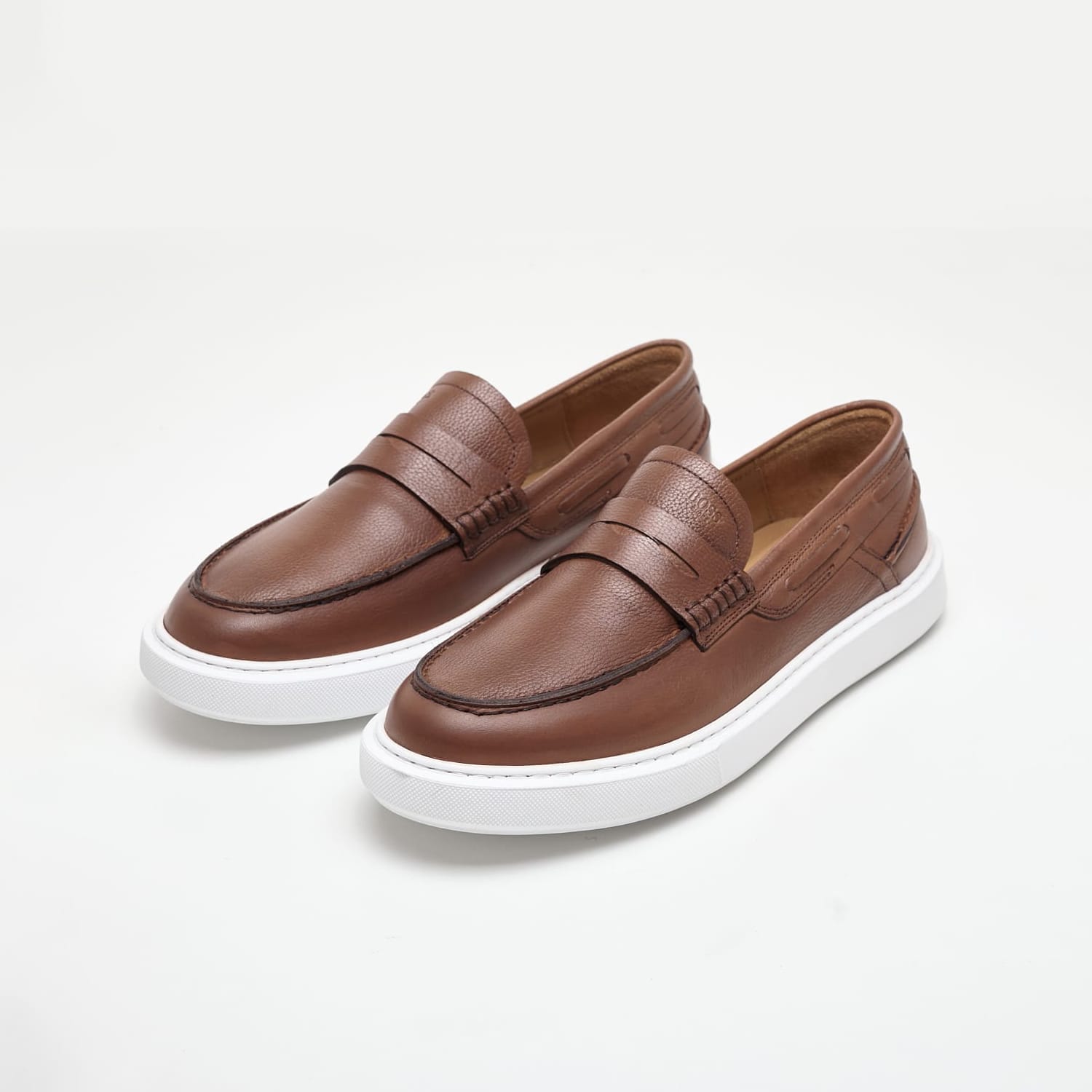 Ανδρικά Μοκασίνια Z7507 Ταμπά Δέρμα Boss shoes Ανδρικά Μοκασίνια Z7507 Ταμπά Δέρμα Boss shoes