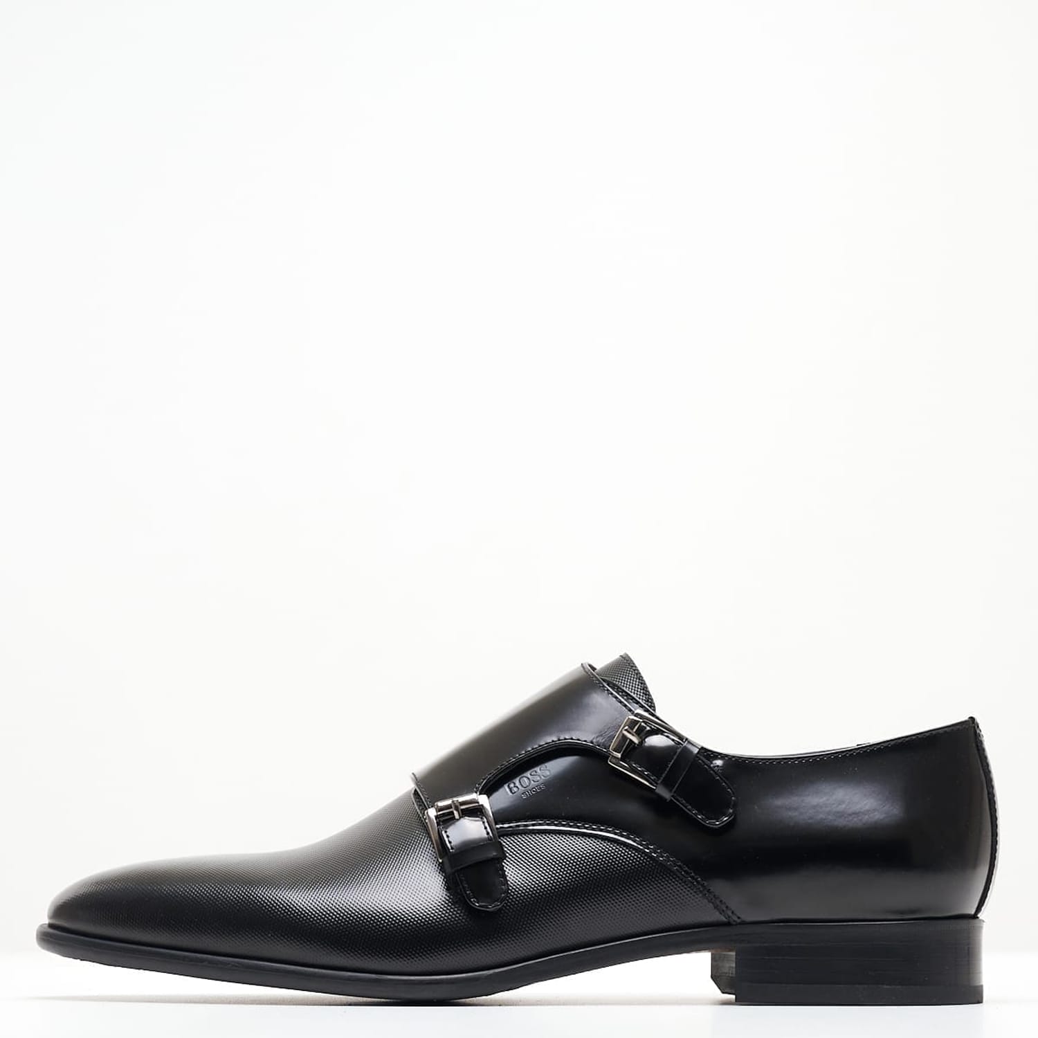 Men Moccasins Z7512.Point Black Leather Boss shoes