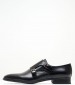 Men Moccasins Z7512.Point Black Leather Boss shoes