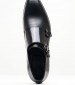 Ανδρικά Μοκασίνια Z7512.Point Μαύρο Δέρμα Boss shoes