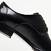 Ανδρικά Παπούτσια Δετά Z7513.Linear Μαύρο Δέρμα Boss shoes