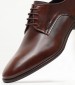 Men Shoes Z7513.Linear Brown Leather Boss shoes