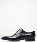 Men Shoes Z7513.Spazz Black Leather Boss shoes